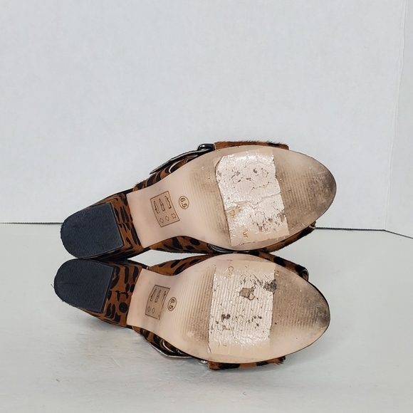 Sole Society Leopard Sandals - Picture 8 of 8